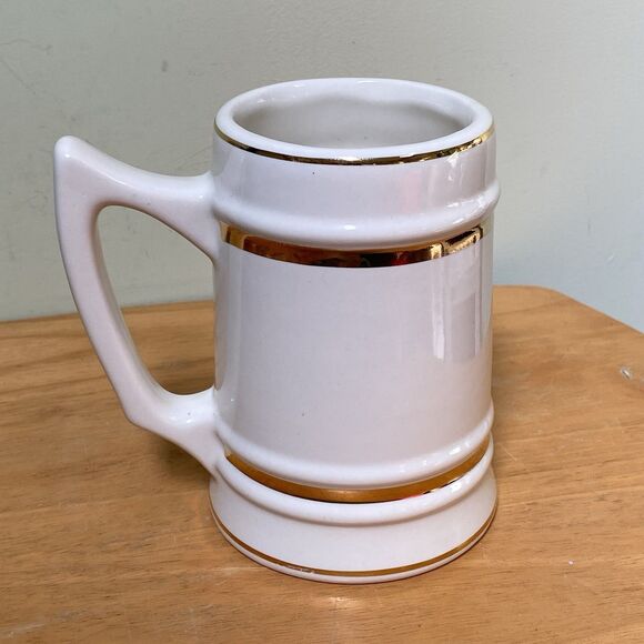 Vintage University of Georgia 1785 Gold Trim Mug Stein WC Bunting Ceramic - Picture 3 of 11